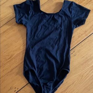 Basic black leotard 12/14